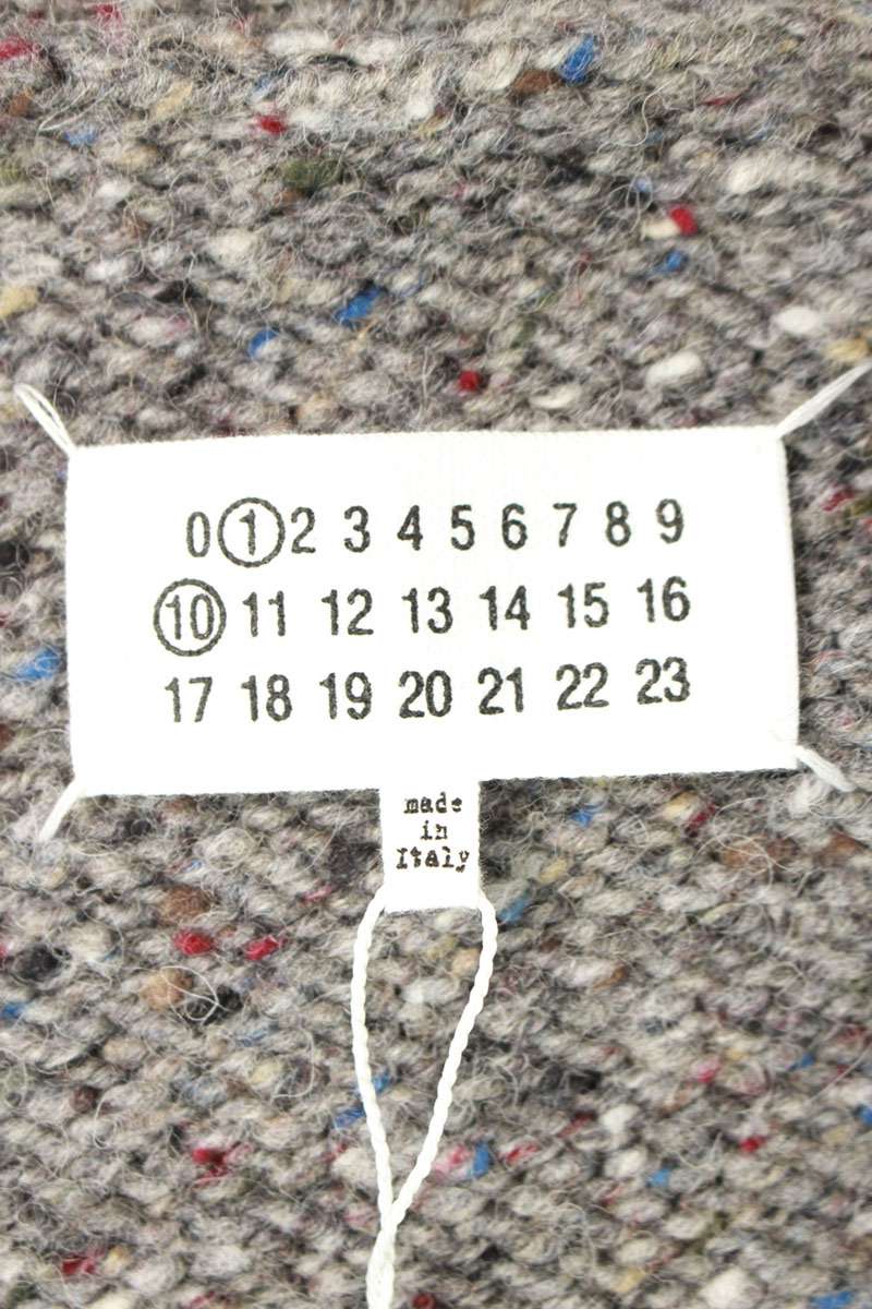 Maison Margiela 25AW Wool Knit Cardigan Gray Size M