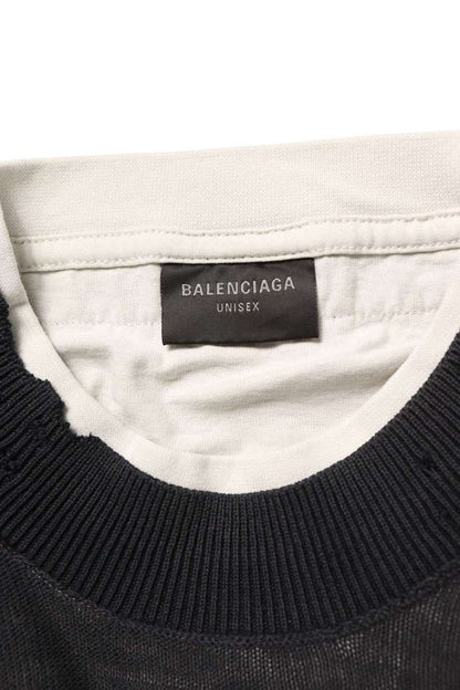 Balenciaga 25AW Boarder Sweatshirt Gray Size M