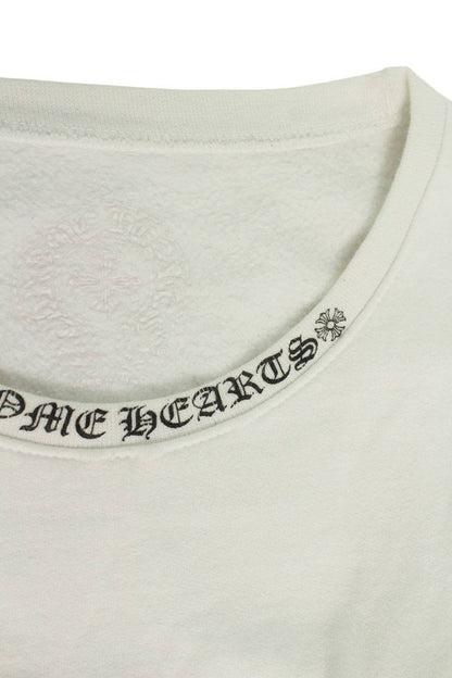 Chrome Hearts SWTSHRT PLVR Logo Sweatshirt White Size XL