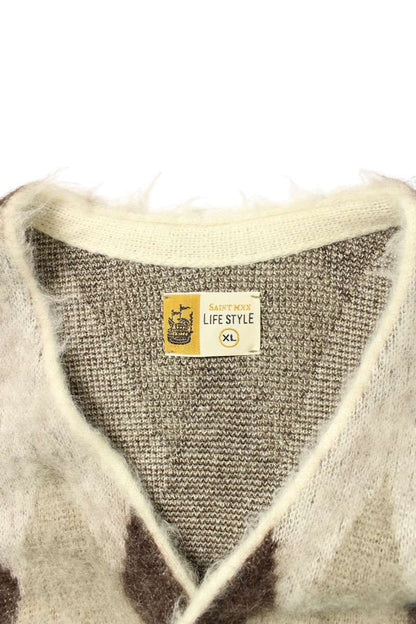 Saint Michael 25AW Knit Cardigan Brown Size XL