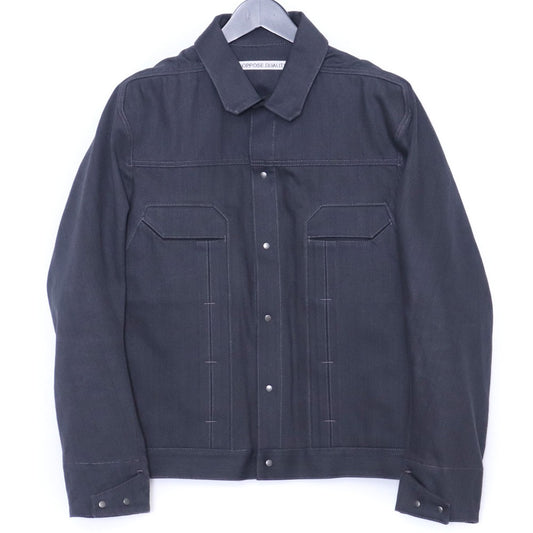 OPPOSE DUALITY 24AW 6-Pocket Panel Denim Dark Gray Size 44