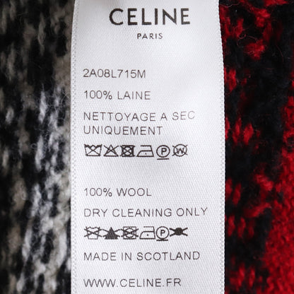 Celine 21SS The Dancing Kid Wool Cardigan White Size M