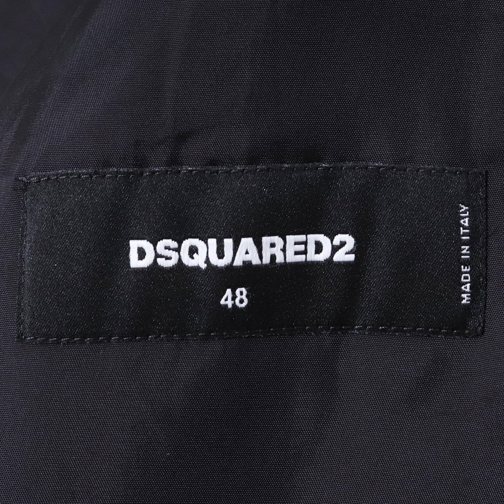 Dsquared2 23AW Leopard-print Bomber Jacket Size 48