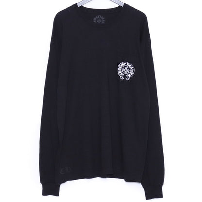CHROME HEARTS Las Vegas Horseshoe Floral Tee Black Size XL