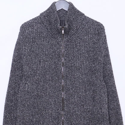 MAISON MARGIELA 17AW Drivers Zip-Up Knit Gray Size S