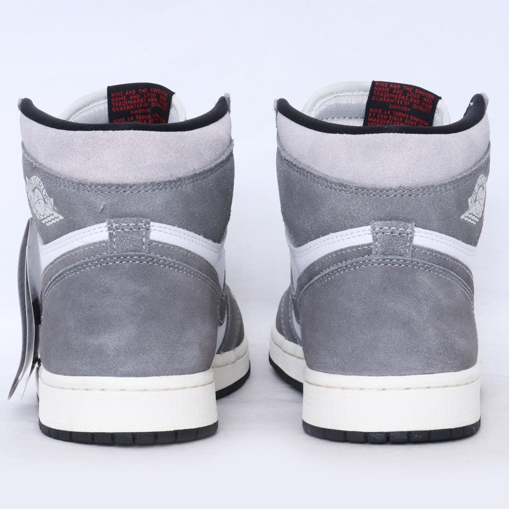 NIKE AIR JORDAN 1 Retro High OG Grey Sneakers Size 27cm