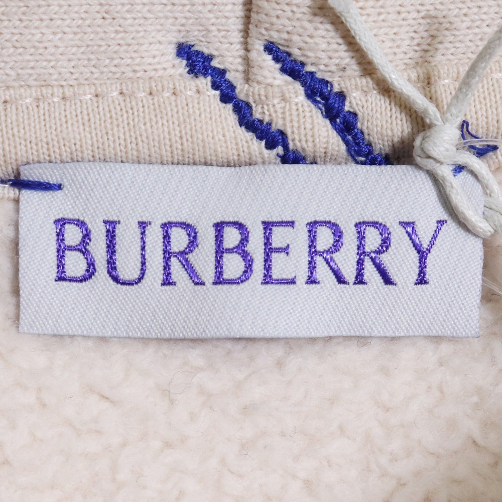 Burberry Beige Cotton Pullover Hoodie Size XL