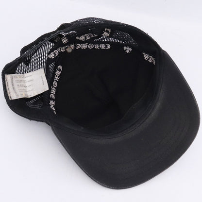 Chrome Hearts Black Eye Chart Vert. Logo Trucker Cap Size F