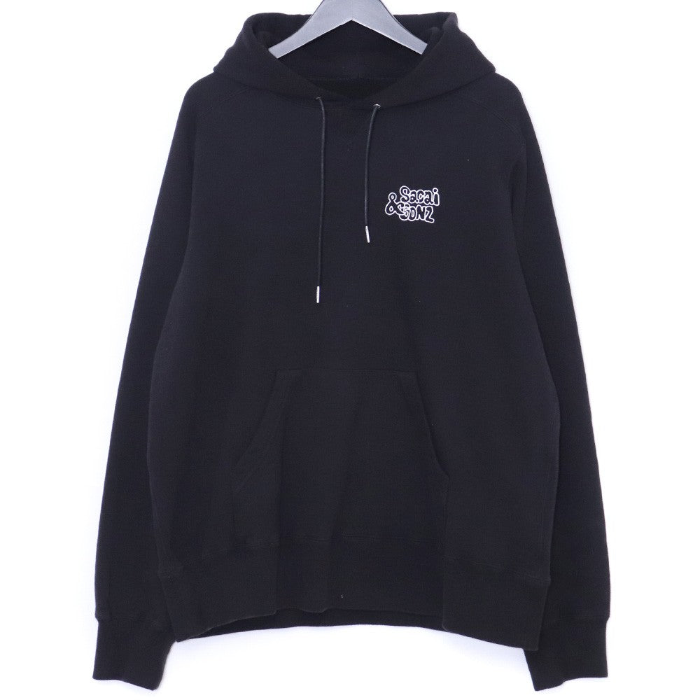 Sacai GONZ ONE LOVE Hoodie Black Size 3