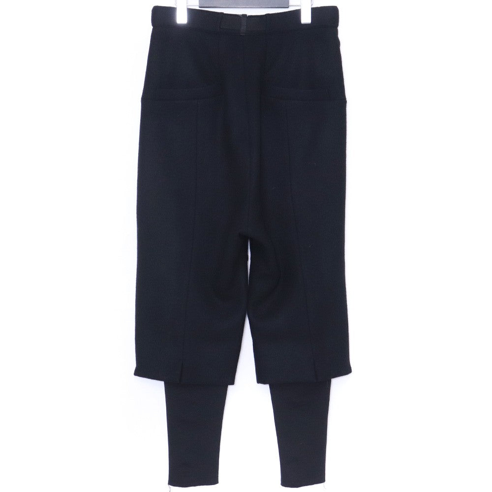 THE VIRIDI-ANNE 20AW Wool Cashmere Cropped Pants Size 1