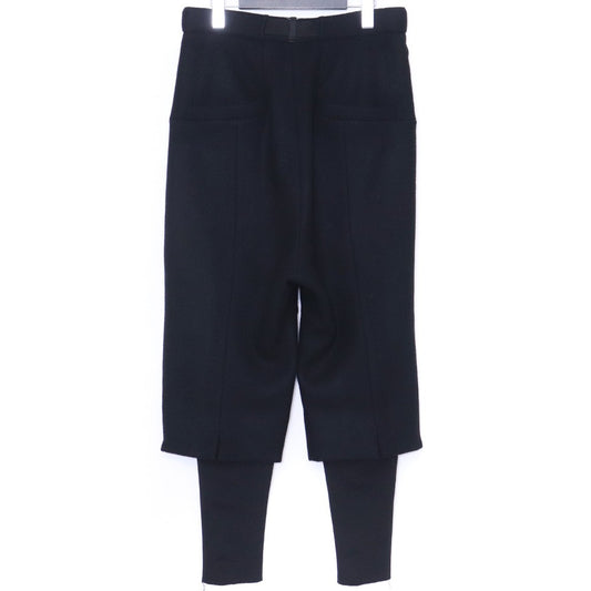 THE VIRIDI-ANNE 20AW Wool Cashmere Cropped Pants Size 1