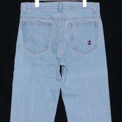 SUPREME 22AW Washed Regular Jeans Light Indigo Size 30