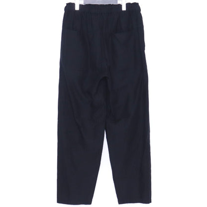 NUDE MASAHIKO MARUYAMA 25SS Easy Pants Black Size 2