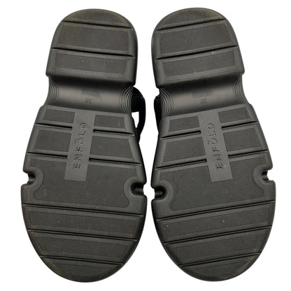 ENFOLD Float-Sole Sandals Black Size EU 38