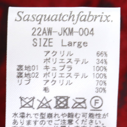 SASQUATCHFABRIX. 22AW Drizzler Jacket Red Size L