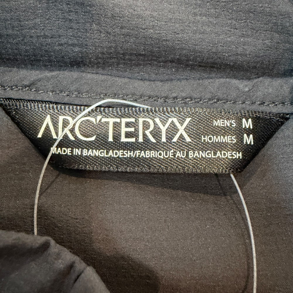ARC'TERYX Nodin Nylon Windshell Jacket Black Size M