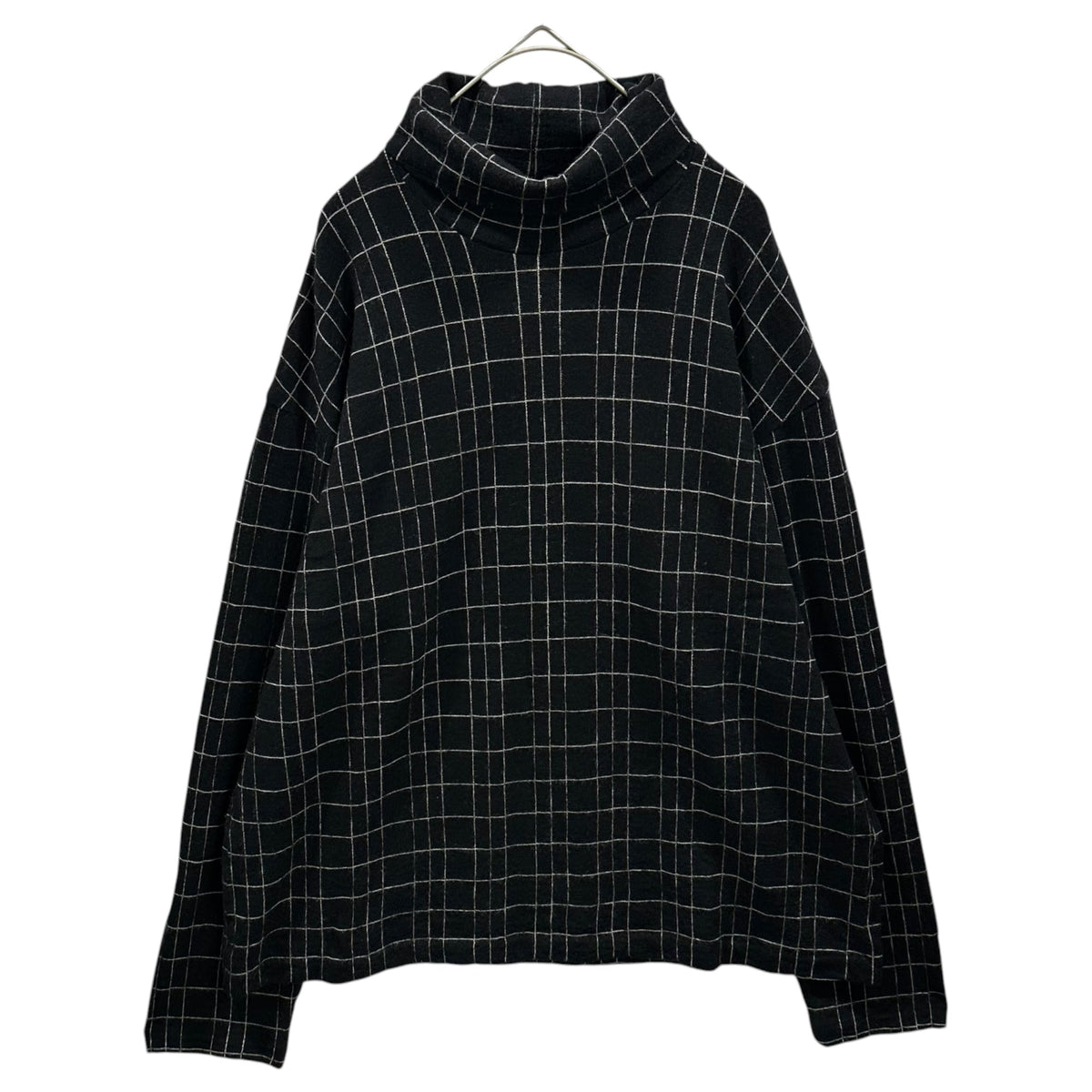 Y's for men 90s Random-Check Turtleneck Knit Size FREE