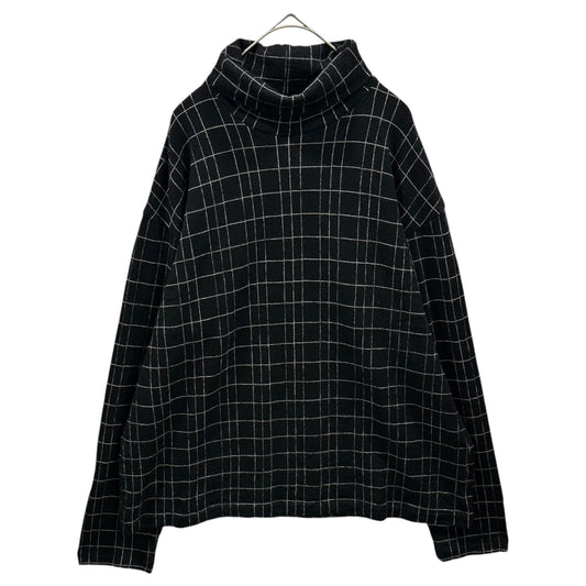 Y's for men 90s Random-Check Turtleneck Knit Size FREE