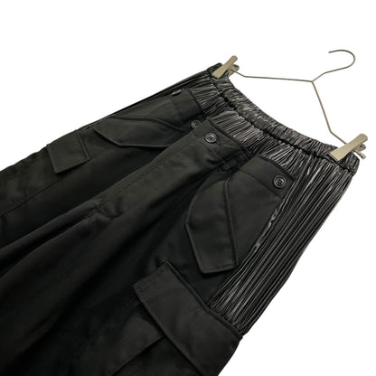 JUNYA WATANABE 25AW Gabardine Satin Wide Pants Black Size XS