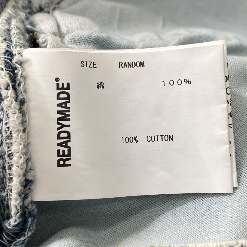 READYMADE 22SS RE JEANS Indigo Remake Damaged Jeans