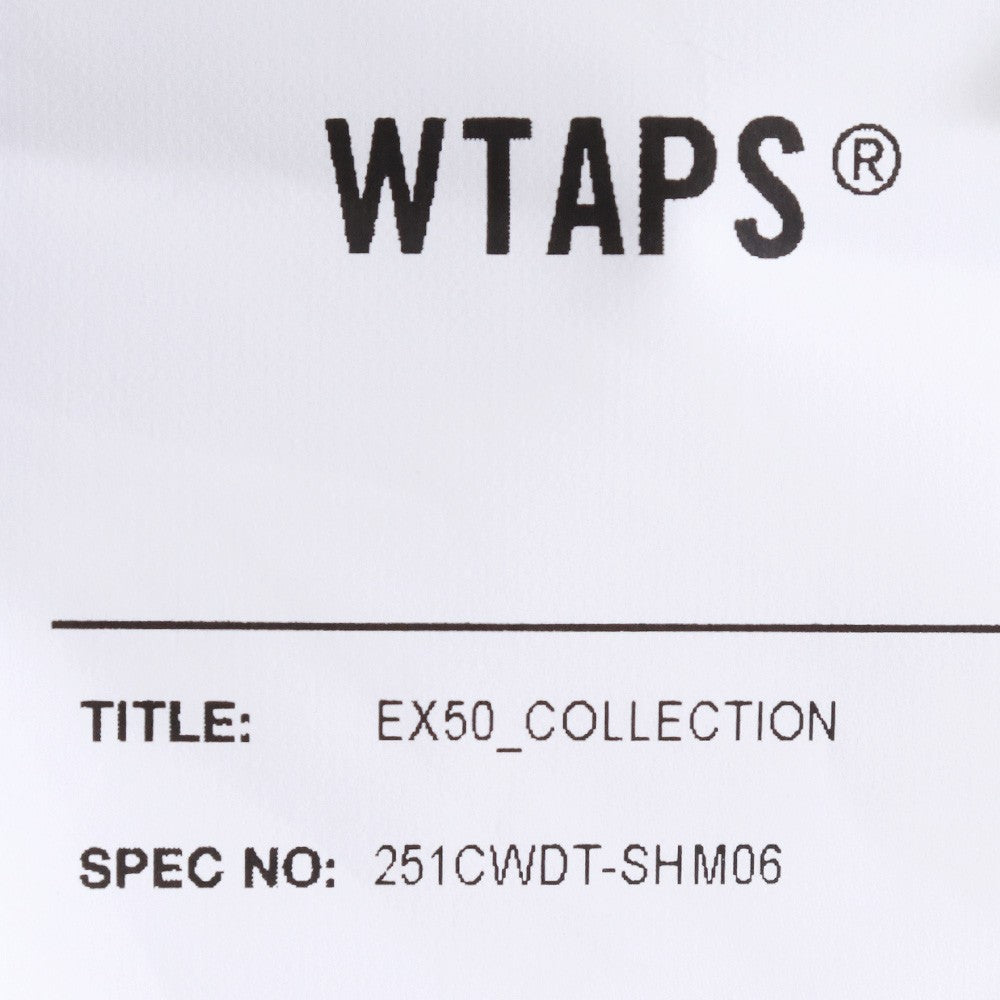 WTAPS REPO SS CTPL Twill Short Sleeve Shirt Gray Size 02