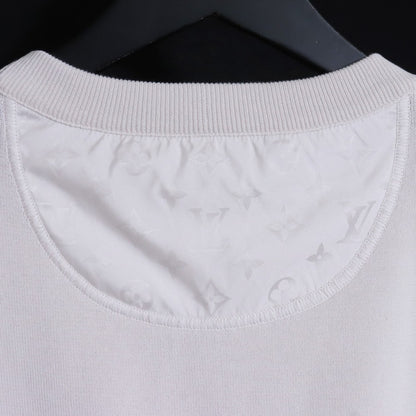 LOUIS VUITTON 25SS Monogram Nylon T-Shirt Ivory Size S