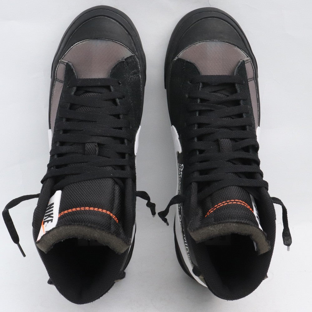 Off-White BLAZER MID THE 10 Hi-Top Sneakers Black Size 27cm