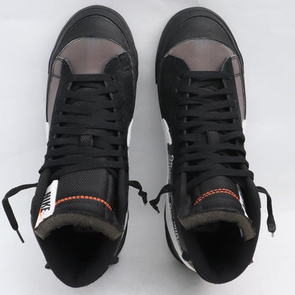 Off-White BLAZER MID THE 10 Hi-Top Sneakers Black Size 27cm