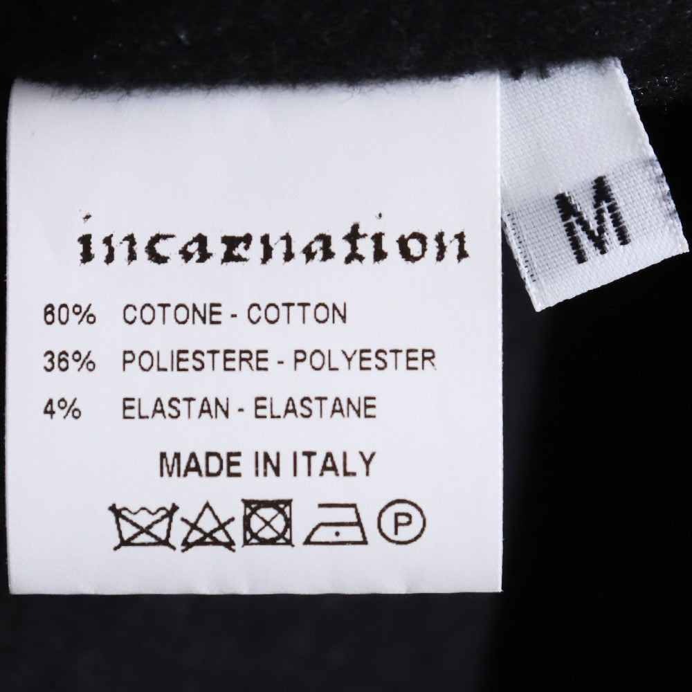 Incarnation 24AW Lapeless Lined Jacket Black Size M