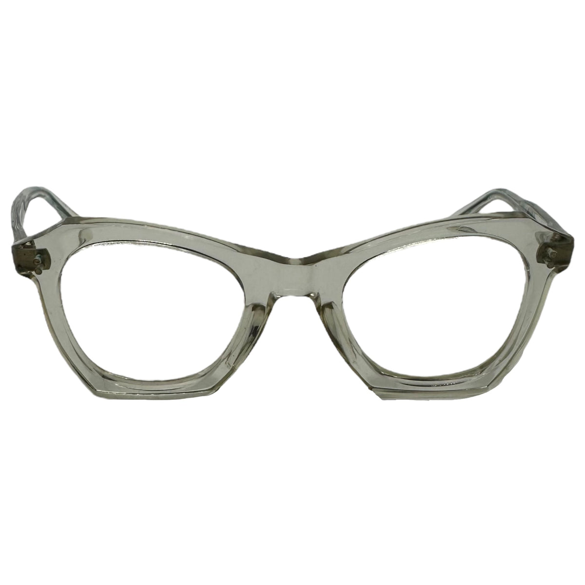 FRENCH VINTAGE 50s Crystal Wellington Sunglasses