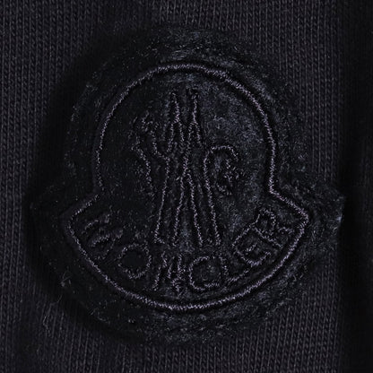 MONCLER 24SS Multicolor Logo Crewneck T-Shirt Black Size M