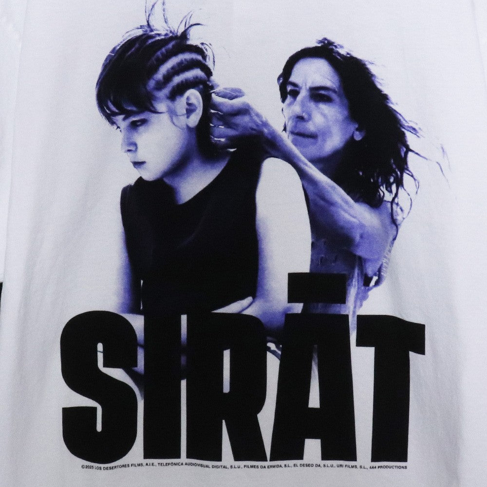 SIRĀT × GEEKS RULE Silkscreen Printing T-Shirt White Size XL