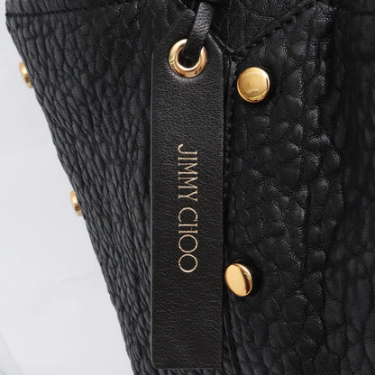 Jimmy Choo Black Rocket Shopper Studded Tote Bag Size F