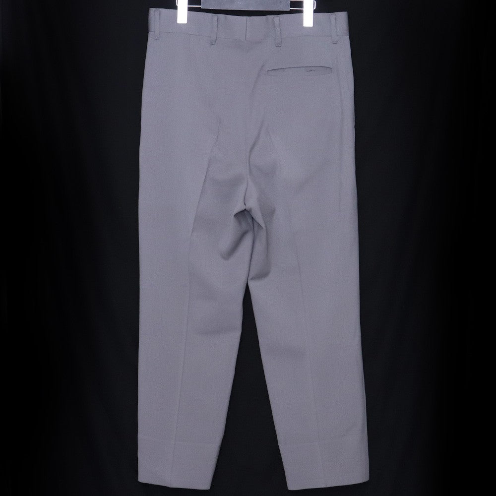 THE ROW 2-Pleat Tapered Wool Slacks Gray Size US32