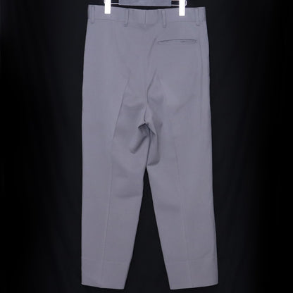 THE ROW 2-Pleat Tapered Wool Slacks Gray Size US32