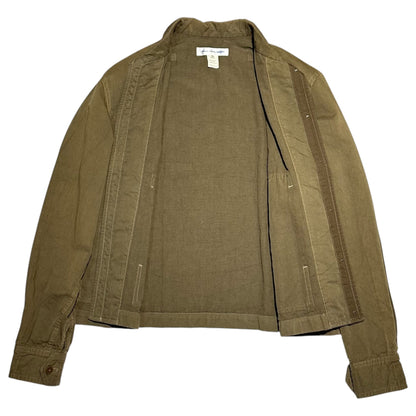 COMME des GARCONS SHIRT 00s Product-Dyed Jacket Khaki Size S