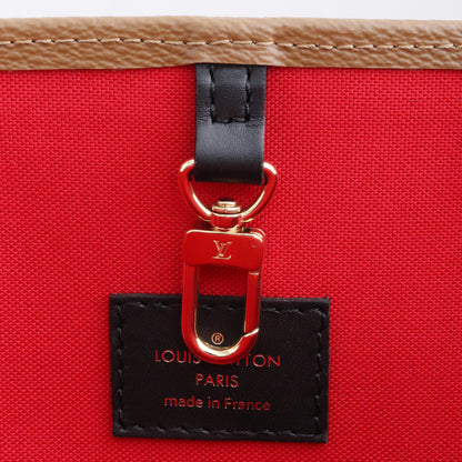 LOUIS VUITTON OnTheGo GM Monogram Tote Bag Brown Size F