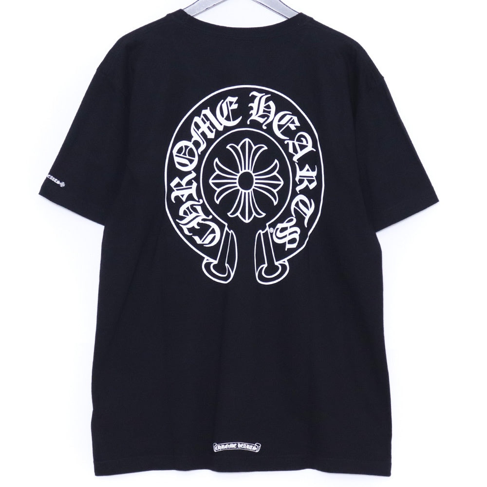 Chrome Hearts HORSESHOE Pocket T-Shirt Black Size L