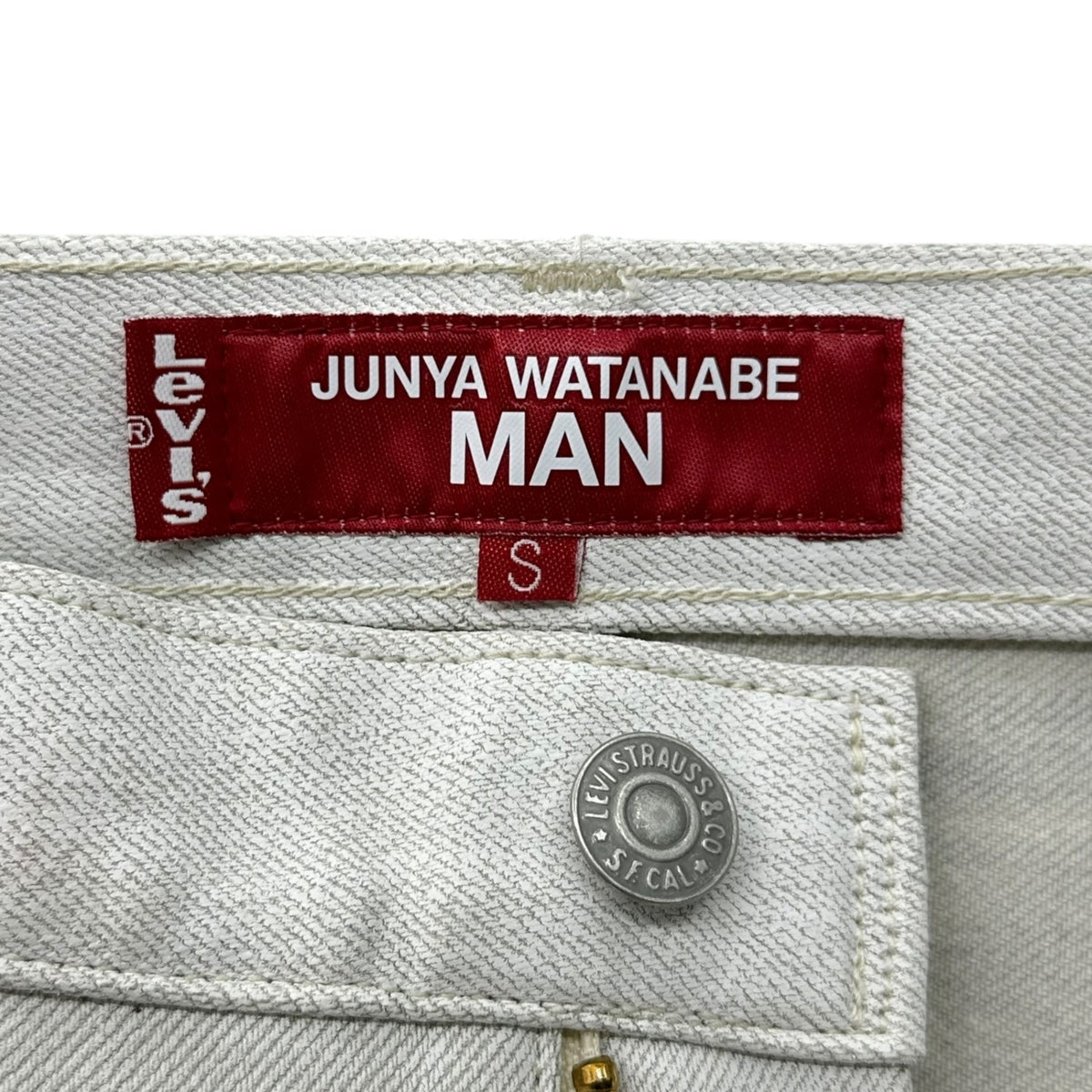 JUNYA WATANABE MAN x Levi's 25SS Coated Denim Pants Size S