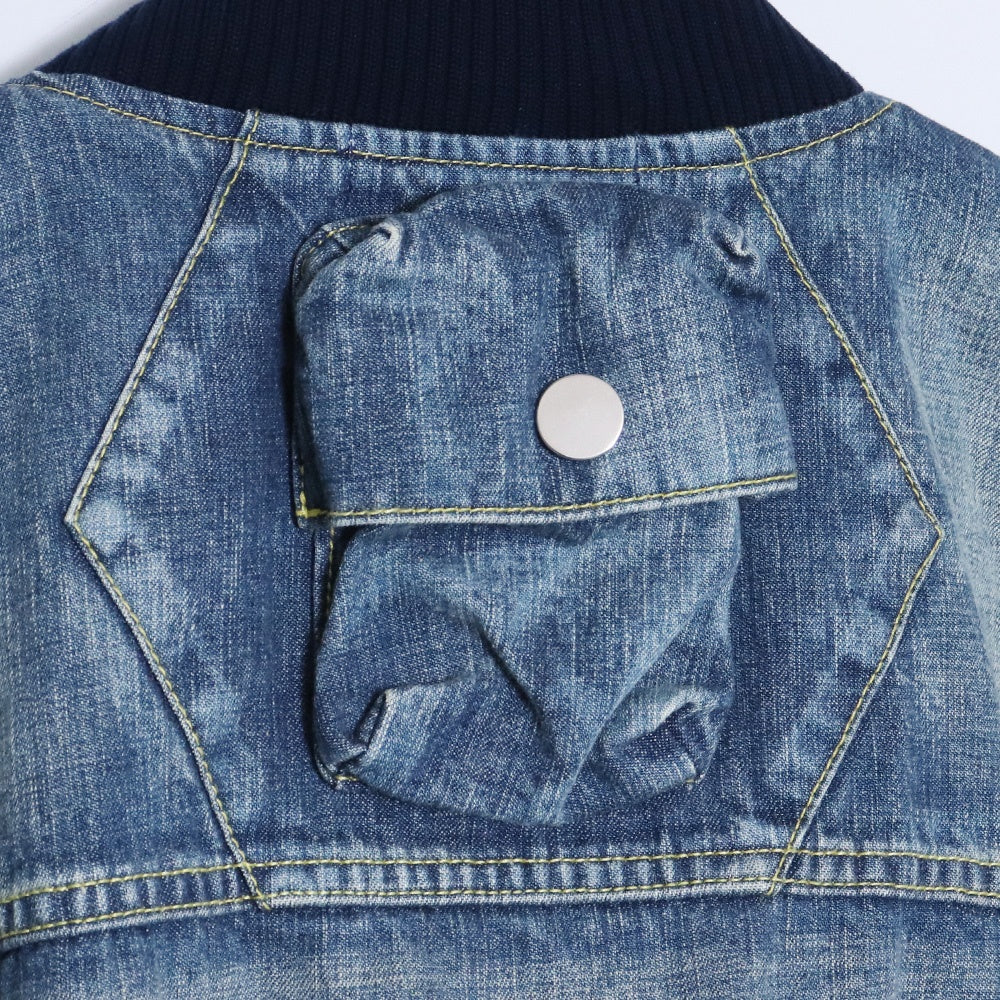 OUAT 25SS Indigo Denim Deck Jacket Blue Size 2