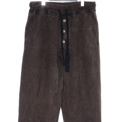 KLASICA 25AW Fly Front Easy Sweat Pants Dark Olive Size 3