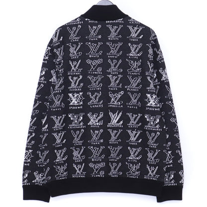 Louis Vuitton 21SS LV Cartoon Jacquard Zip Blouson Size L
