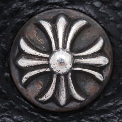 CHROME HEARTS MINI Wave Cross Button Wallet Size ONE SIZE