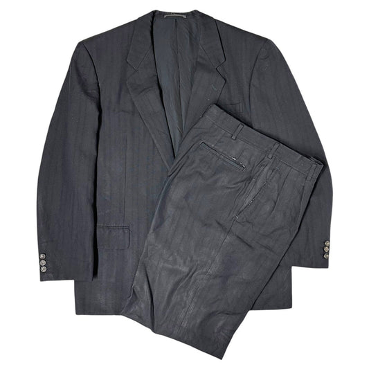 COMME des GARCONS HOMME DEUX 90s Vintage Jacket Navy Size L