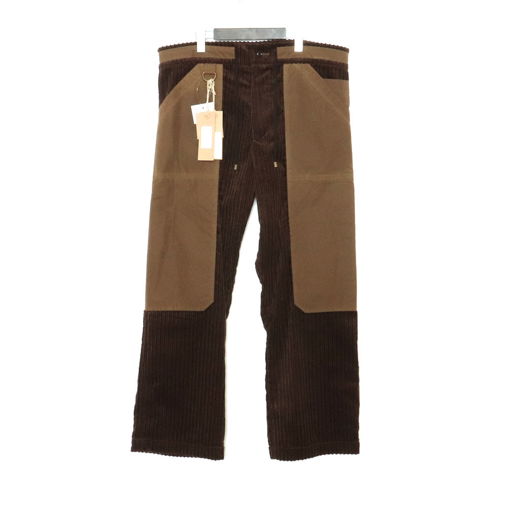 Nicholas Daley 22AW Pullcord Trousers Chocolate Size 28