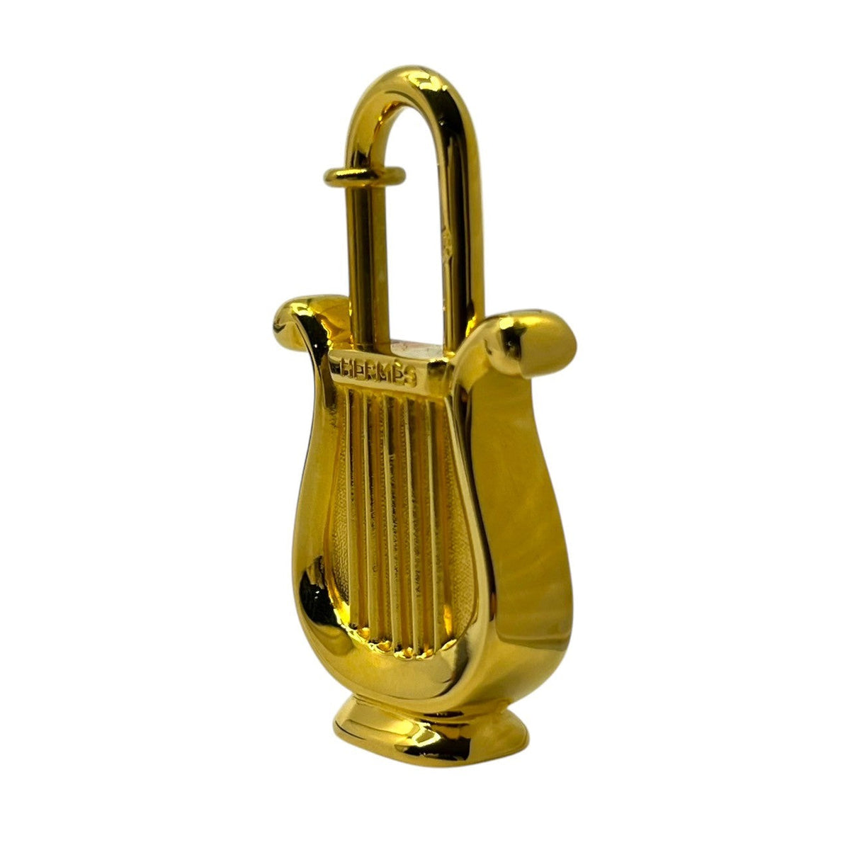 HERMES 1996 La Musique Harp Charm Gold