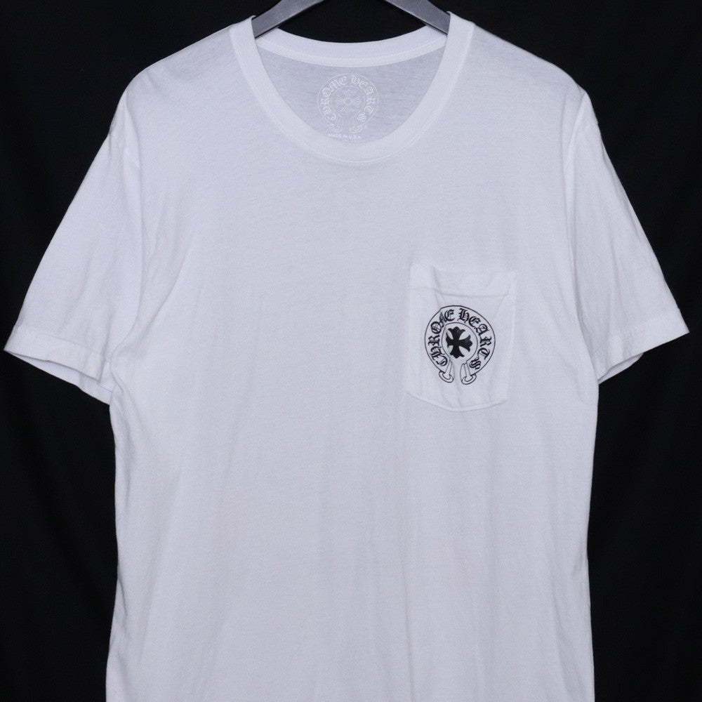 CHROME HEARTS Tokyo Back Lettering T-Shirt White Size L
