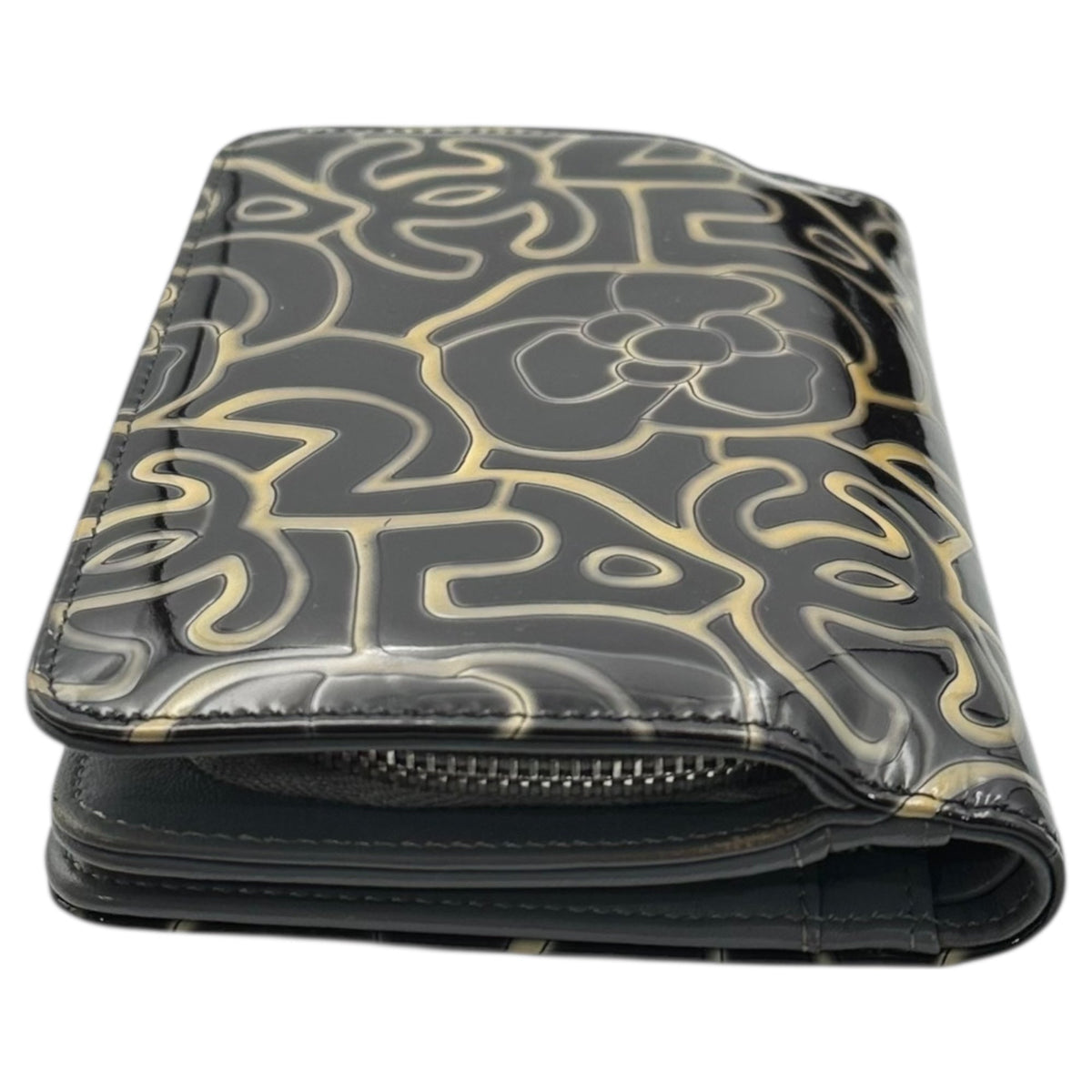 CHANEL Camellia Coco Mark Wallet Multi