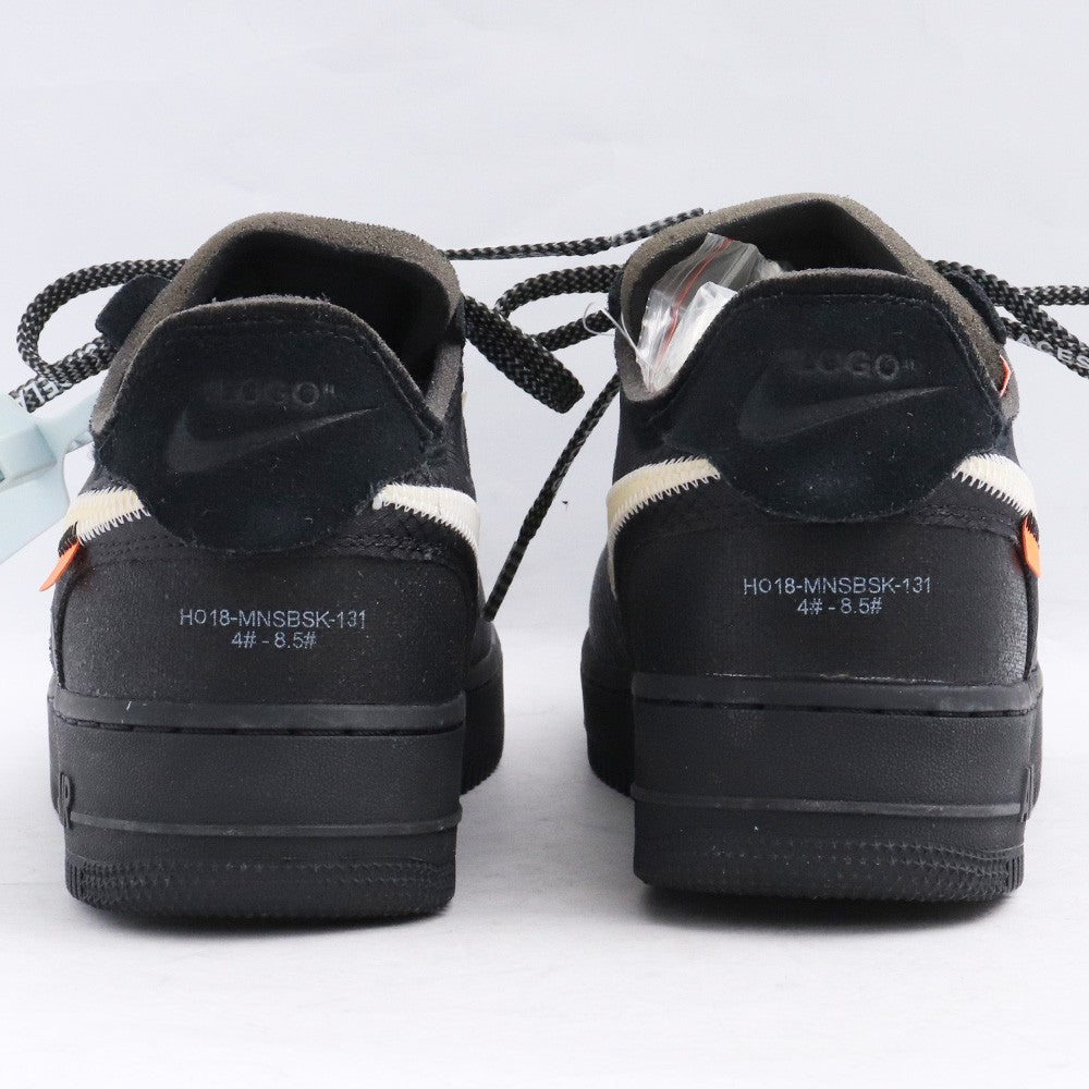 Off-White Nike The 10 Air Force 1 Black Sneakers Size 26cm