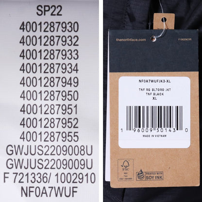 Supreme x TNF 22SS Rescue Baltoro Jacket Black Size XL
